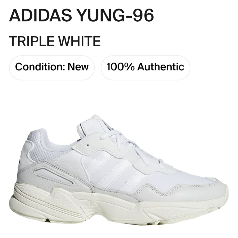 ADIDAS YUNG - 96 Triple White 12